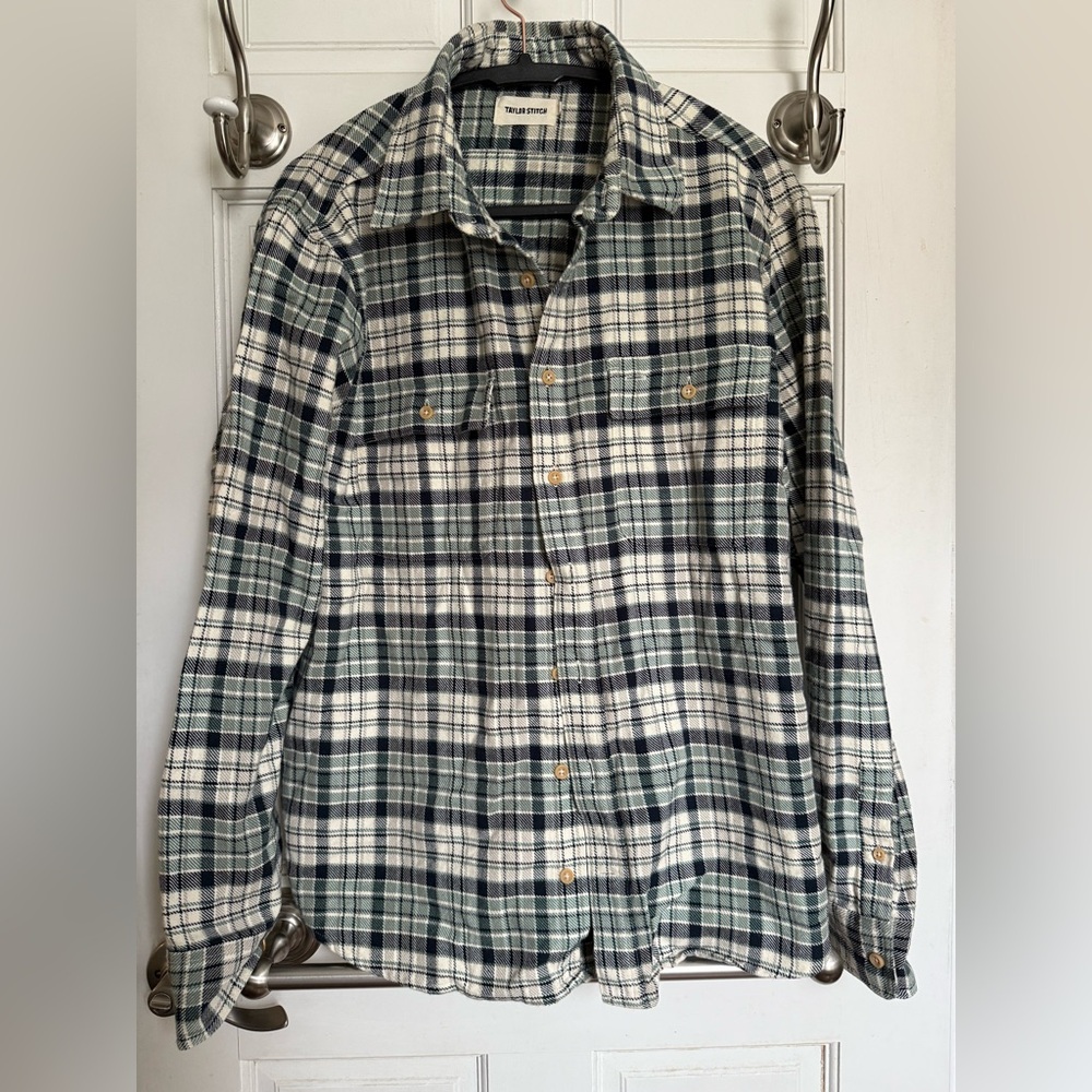 Taylor Stitch flannel button down shirt